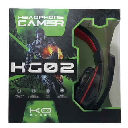 Imagem de Headphone Gamer HG02 Com Fio E Microfone Anti-Interferência