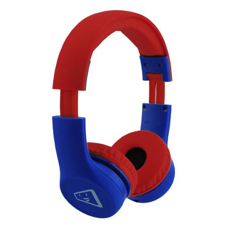 Imagem de Headphone KIDS com Limitador de Volume Azul/Vermelho -  ELG