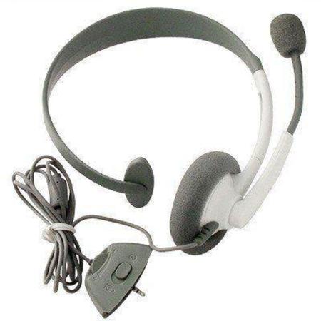 Fone Ouvido P/ Xbox 360 Slim Headset Microfone Jogue Online Chat