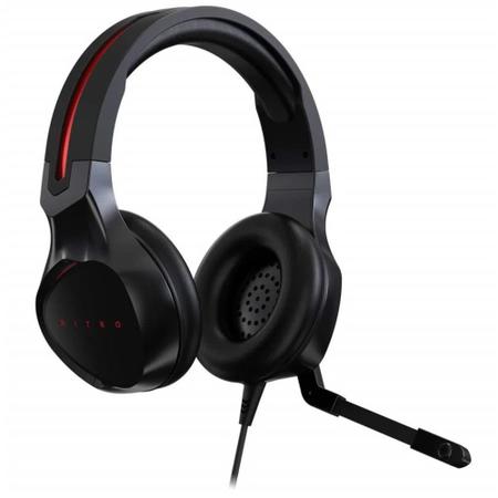 Imagem de Headset Gamer Acer Nitro P2 Preto e Vermelho - NP.HDS1A.008