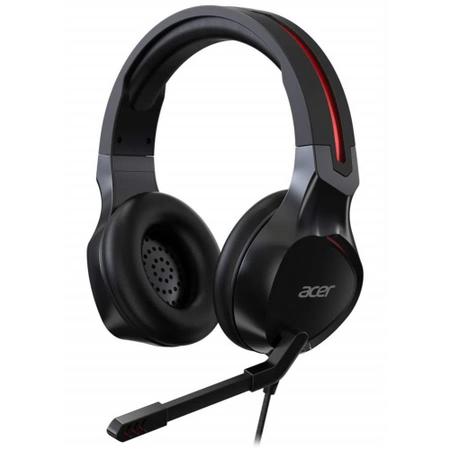 Imagem de Headset Gamer Acer Nitro P2 Preto e Vermelho - NP.HDS1A.008