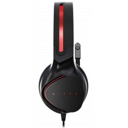 Imagem de Headset Gamer Acer Nitro P2 Preto e Vermelho - NP.HDS1A.008