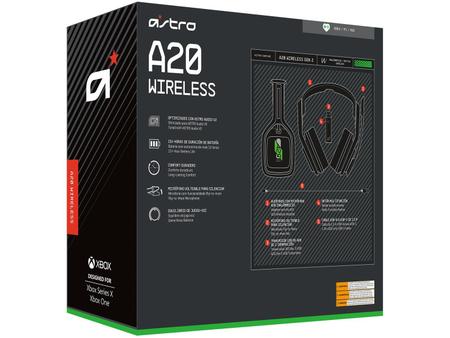 ASTRO Gaming A20 Wireless Headset for Xbox One or PS4, PC & Mac