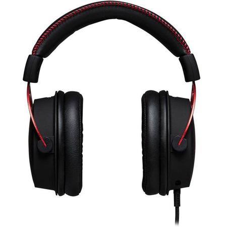 Imagem de Headset Gamer Hyper X Clound ALPHA HX-HSCA-RD/AM Preto com Vermelho