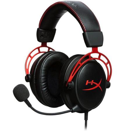Imagem de Headset Gamer Hyper X Clound ALPHA HX-HSCA-RD/AM Preto com Vermelho