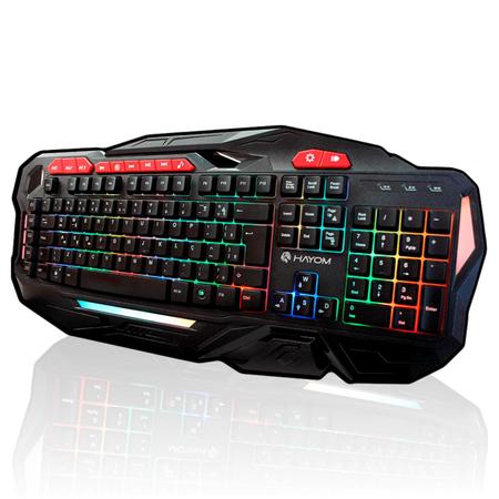 Imagem de Headset Gamer Mouse Com Fio Teclado Semi Mecânico Rgb