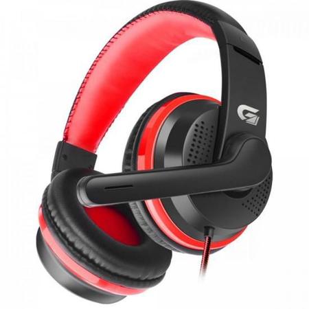 Imagem de Headset Gamer P3 SPIDER BLACK Preto/Vermelho FORTREK G