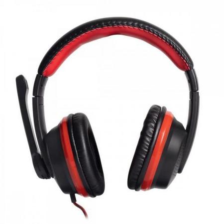 Imagem de Headset Gamer P3 SPIDER BLACK Preto/Vermelho FORTREK G