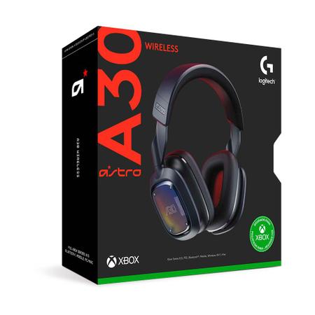 Headset Sem Fio Logitech G Astro A30 LIGHTSPEED com Conexão