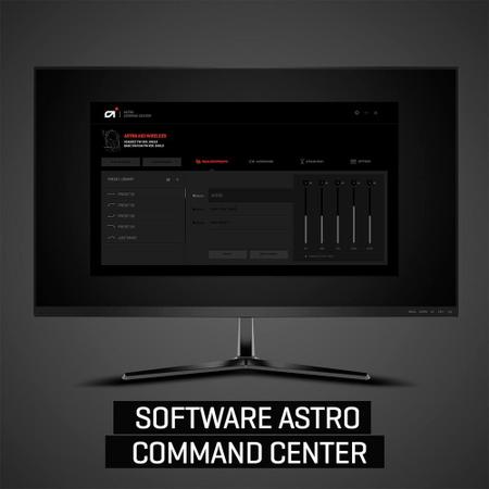 Imagem de Headset Gamer Sem Fio Astro A50 + Base Station Gen 4 com Áudio Dolby para PS4, PC, Mac - Preto/Prata - 939-001674