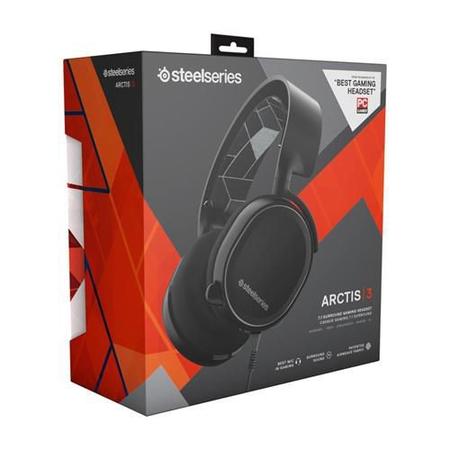 SteelSeries 61433 Arctis 3 Black Gaming Headphone