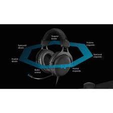 Grupo Multi, WARRIOR VOLKER HEADSET GAMER 7.1 USB COM LED AZUL