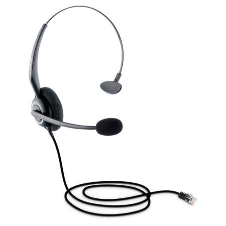 Imagem de Headset Intelbras CHS 40 Telemarketing Conector Rj9