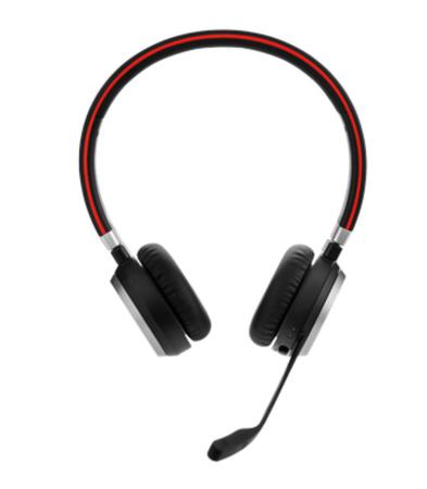 Imagem de Headset Stereo Sem Fio Bluetooth Usb Evolve 65 Duo Ms Jabra