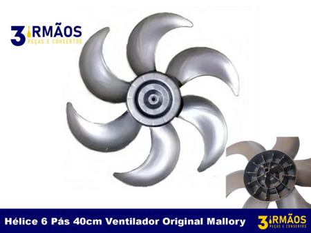 Ventilador peças 40cm Malory - Áudio, TV, vídeo e fotografia