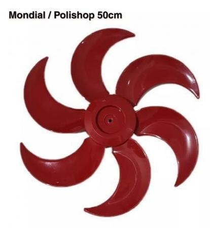 Imagem de Hélice Ventilador Mondial Bravio 50cm Vermelha