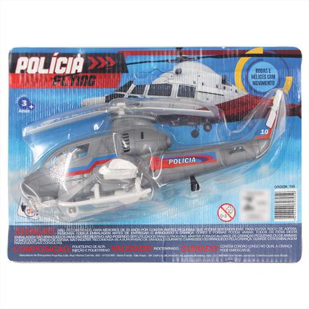 Helicóptero de Fricção Polícia Flying Pica Pau Brinquedos Imagem de Helicóptero de Fricção Polícia Flying Pica Pau Brinquedos