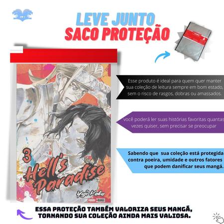 Mangá Hell´S Paradise Panini - Revista HQ - Magazine Luiza