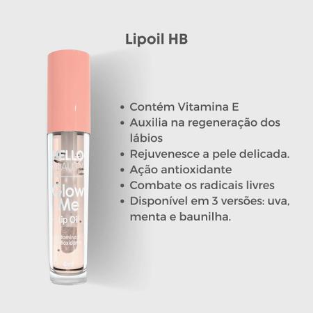 hello beauty lip oil glow me
