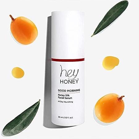 Hey Honey Bom Dia Mel Seda Facial Soro Repõe e protege a pele Duplos como  um primer de maquiagem hidratante 1 oz - Hidratante Facial - Magazine Luiza
