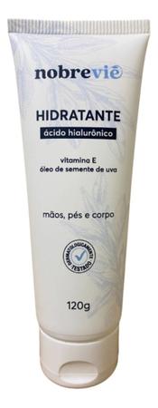 Imagem de Hidratante Corporal Creme Mãos Pés Corpo C/ Ácido Hialurônic