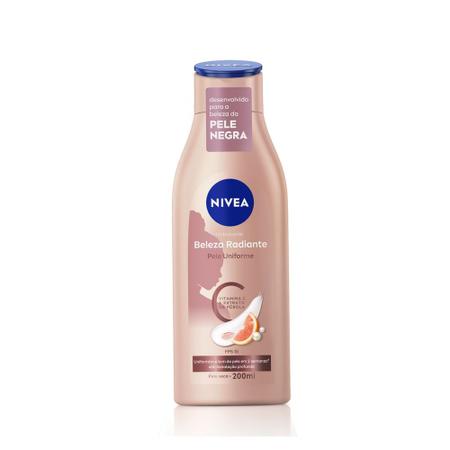 Imagem de Hidratante Corporal Nivea Beleza Radiante Pele Uniforme 200ml