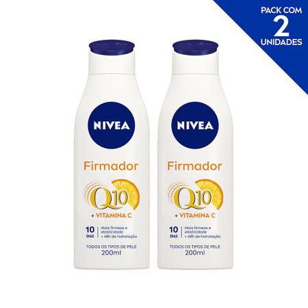 Imagem de Hidratante Desodorante NIVEA Firmador Q10 + Vitamina C Todos os Tipos de Pele 200ml - 2 unidades