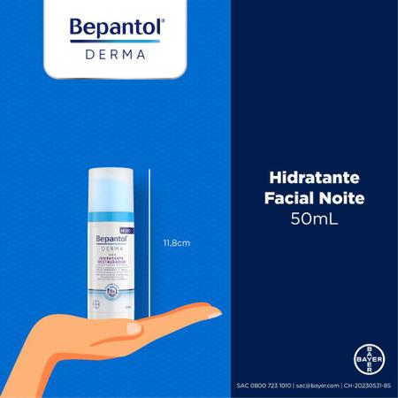 Imagem de Hidratante Facial Noturno Bepantol Derma - Restaurador