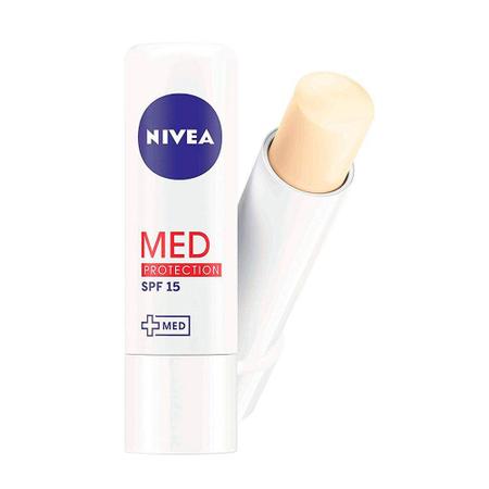 Imagem de Hidratante Labial Nivea Med Repair FPS 15 com 4,8g