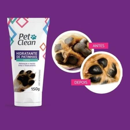 Imagem de Hidratante para Pets Cães Cachorros -Hidradante para focinho, Hidrata patas e Limpa Patas Pet Clean