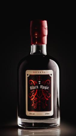 Imagem de Hidromel Shakal - Black Magic 375ml - Café Envelhecido em Barris de Bourbon