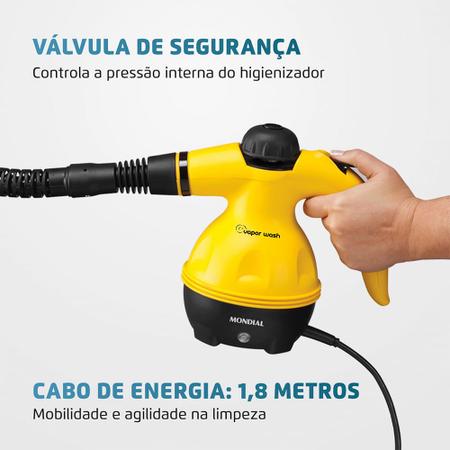 Imagem de Higienizador Mondial Vapor Wash HG-01