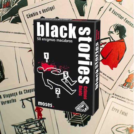 Black Stories 2 - Jogo de Cartas, Galápagos - GALAPAGOS - Jogos Adultos -  Magazine Luiza