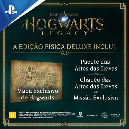 Hogwarts Legacy Deluxe Edition - PS5 - Sony - Jogos de Ação - Magazine Luiza