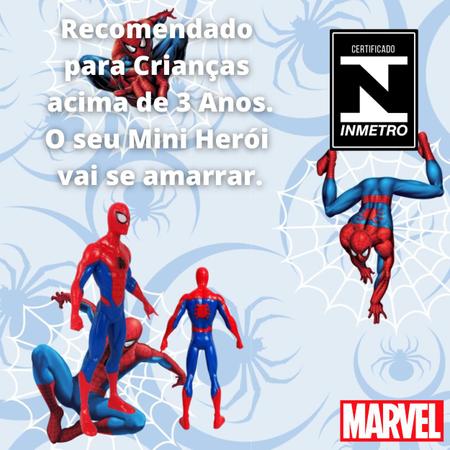 Imagem de Homem Aranha Boneco Brinquedo Articulado Vingadores Grande