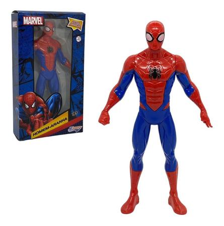 Imagem de Homem Aranha Boneco Brinquedo Vingadores Articulado Grande