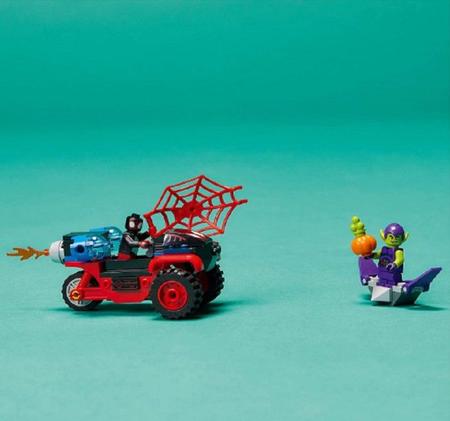 Imagem de Homem Aranha Miles Morales Vs Duende Verde - Lego 10781