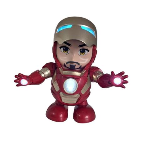 Imagem de Homem De Ferro Dance Party Boneco Iron Man Na Festa Geek