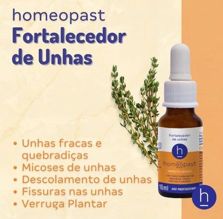 Imagem de Homeopast Fortalecedor de Unhas Sensíveis, Quebradiças e Micose - 18ml