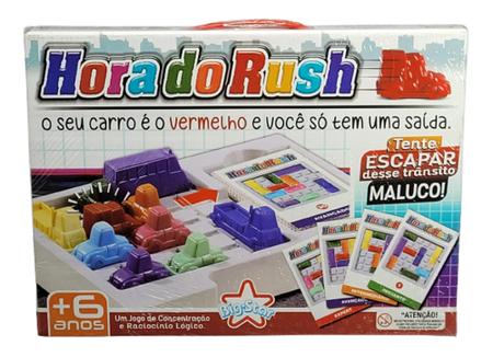 Jogo De Tabuleiro De Crianças 4 5 6 7 8 9 Anos Hora Do Rush - Big Star -  Jogos de Cartas - Magazine Luiza
