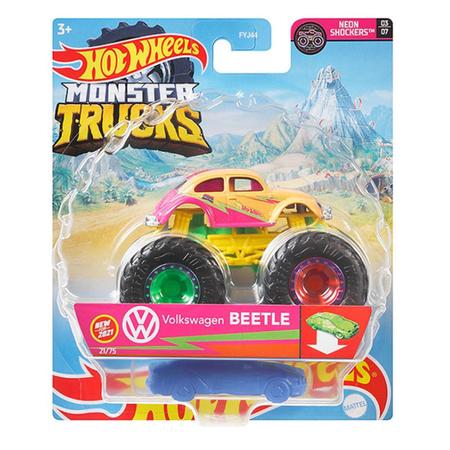 Carrinho Hot Wheels Monster Trucks 1:64 - Volkswagen Beetle