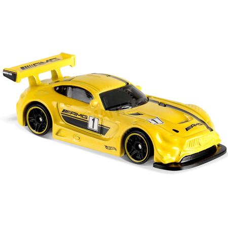 Hot wheels 16 mercedes amg clearance gt3 yellow