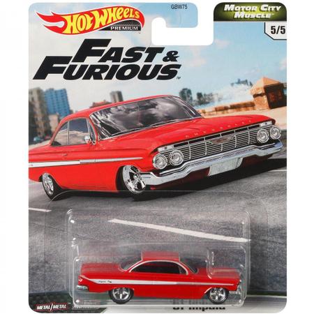 Hot Wheels Movie Edition Velozes e Furiosos Cinco veículosGMG69-Modelo de  carro de coleção de brinquedos de liga de simulação de crianças - Escorrega  o Preço