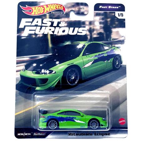 Hot Wheels - Carrinhos Velozes e Furiosos - Mitsubishi Eclipse Grl73 - MP  Brinquedos