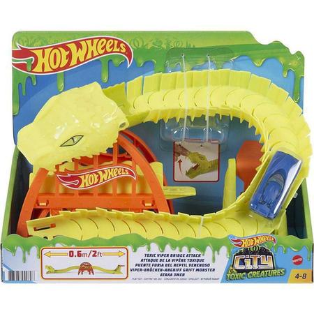 Pista Hot Wheels City - Ataque Tóxico do Dinossauro - Mattel - Pistas -  Magazine Luiza