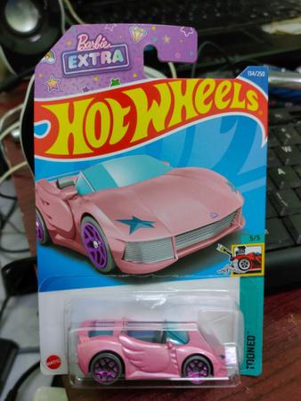 Hot Wheels Barbie Extra Carrinho Raro Miniatura 1:64 Mattel - Carrinho de  Brinquedo - Magazine Luiza