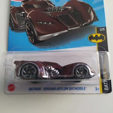 Carrinho Hot Wheels Batman Arkham Asylum Batmobile 2/5 - MATTEL - Carrinho  de Brinquedo - Magazine Luiza