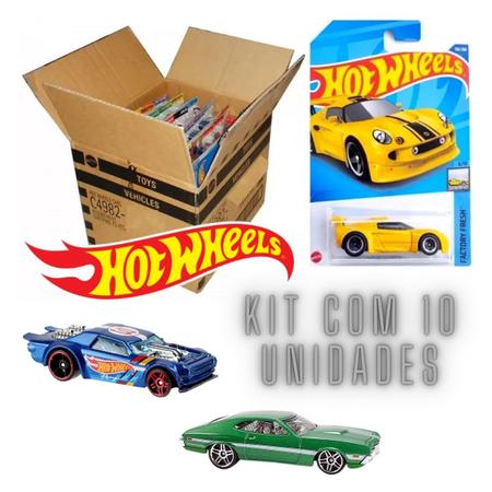 Carrinhos Hot Wheels kit Com 5 Unidades Variados - Hot Wheels Mattel -  Carrinho de Brinquedo - Magazine Luiza