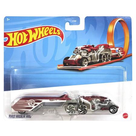 Caminhão de Brinquedo Hot Wheels Roda Livre Fun - Azul+Vermelho