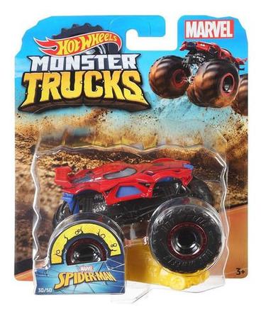 Imagem de Hot Wheels Carrinho 1/64 Monster Truck Surpresa Mattel Fyj44